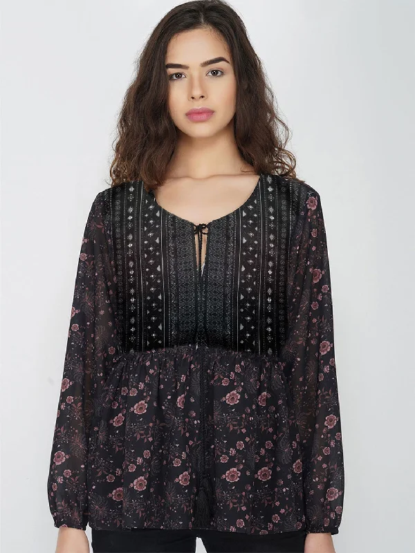 Evita Top Edgy Women's Punk