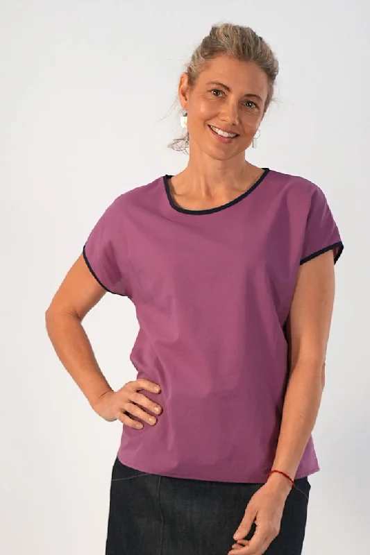 Tilly Top Mauve Stylish Women's Neon