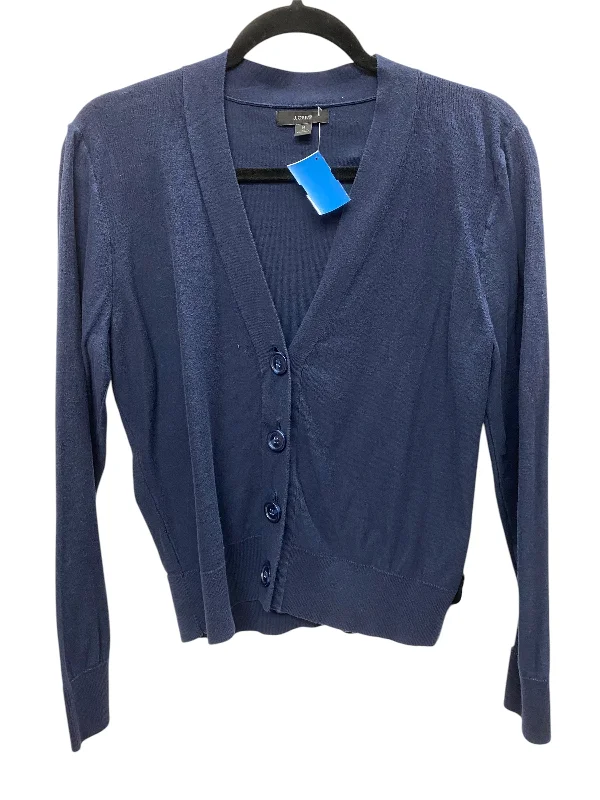 Cardigan By J. Crew In Blue, Size: M Stylish Women's Tropical 