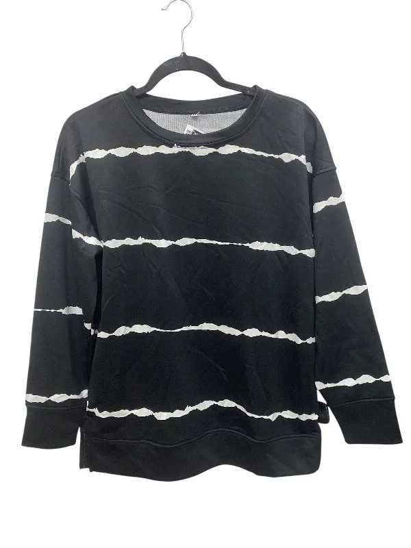 Top Long Sleeve By Clothes Mentor In Black, Size: M Laid - back Women's Style