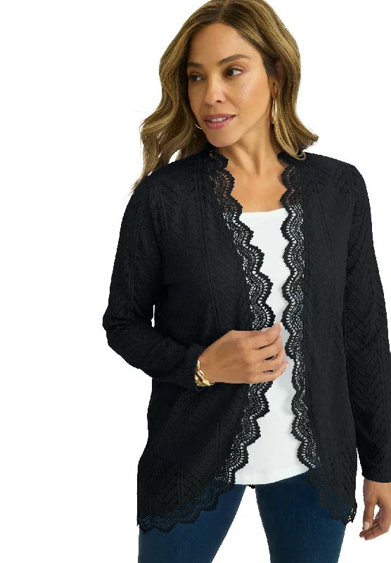 Stretch Knit Lace Topper Artistic Women's Avant - 