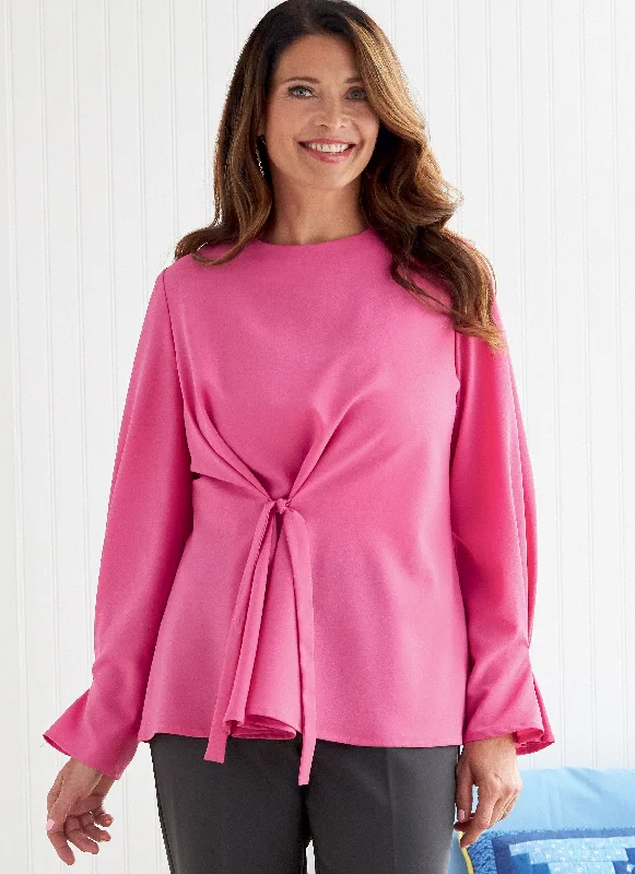 Butterick 6813 Misses Tops Pattern Laid - back Women's Style