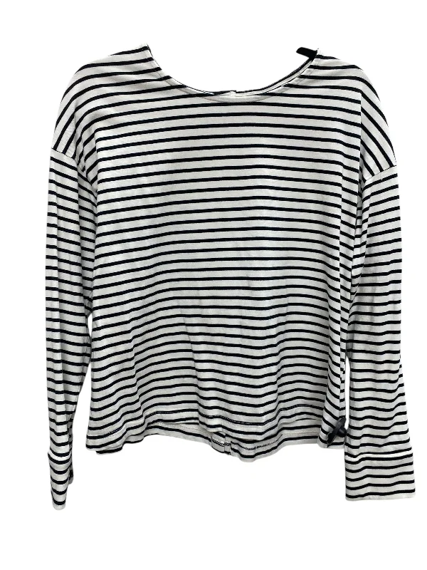 Top Long Sleeve By Who What Wear In Striped Pattern, Size: M Vintage Women's 1970S 