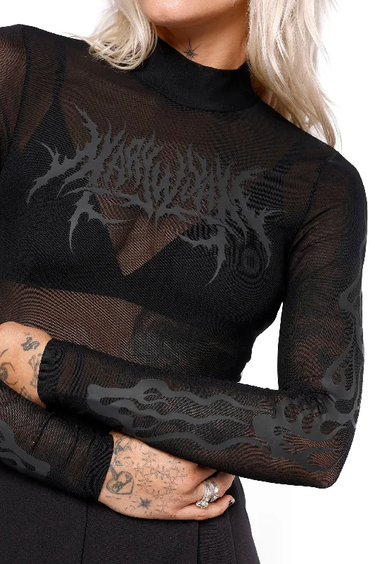 Infernus Mesh Bodysuit II Sustainable Organic