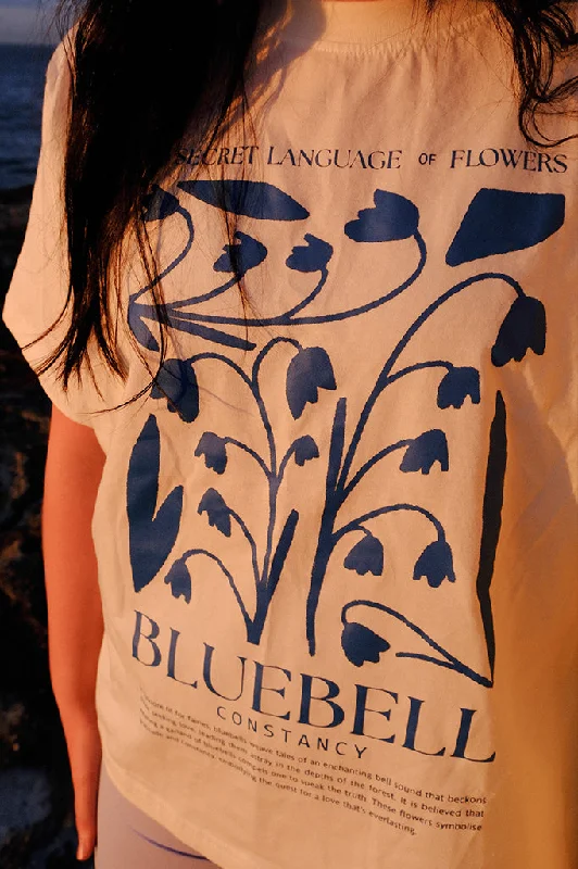 Flower Tee | Bluebell Earthy Women's Hemp - based