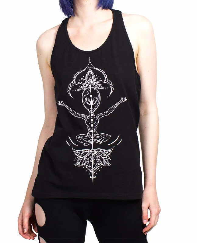 GIRLS EASY VEST YOGALIEN Unique Women's Upcycled