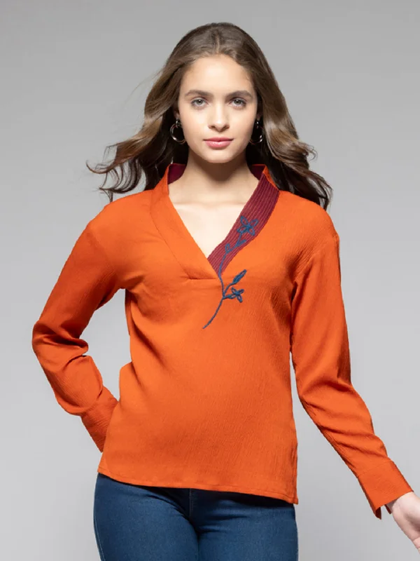 Frankie Top Elegant Women's Formal 