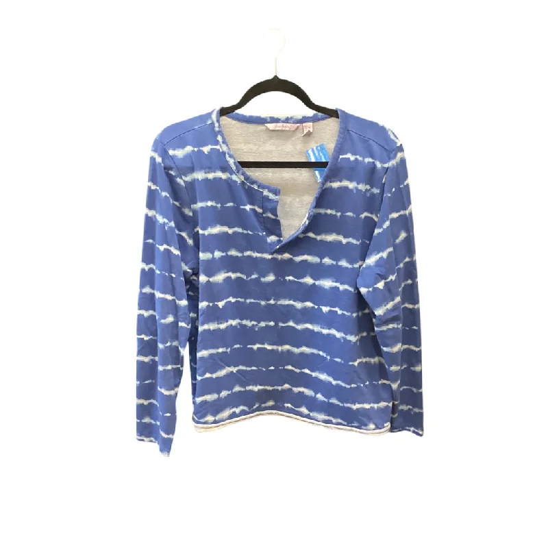 Top Long Sleeve Basic By Any Body In Blue, Size: L Stylish Women's Tropical 