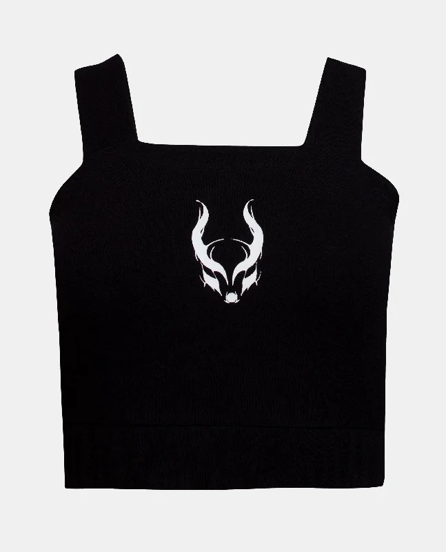 CYBERLUX CROP HARNESS TOP Youthful Women's Pop