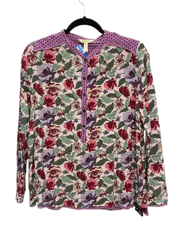 Top Long Sleeve By Matilda Jane In Multi-colored, Size: M Cool Women's Skate