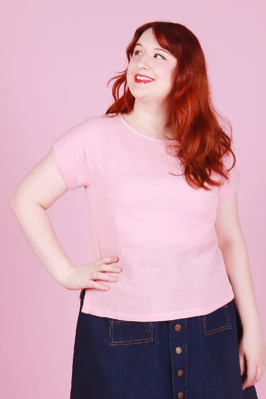 Libby Top Pink Pearl Compression