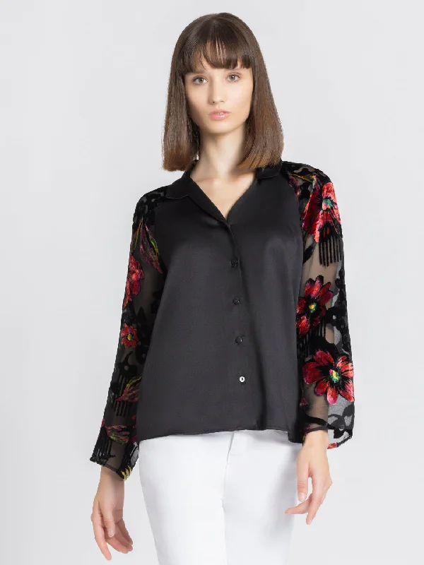 Cruise Top Monochromatic Office Style