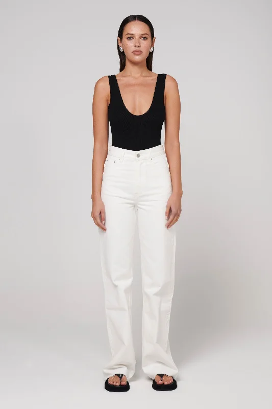 Reina Bodysuit - Black Modern Women's 