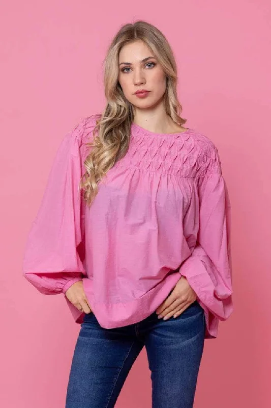 Tilly Blouse Pink European