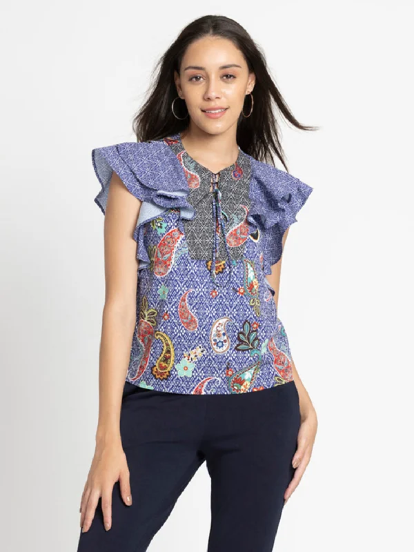 Natalya Top Laid - back Women's Style