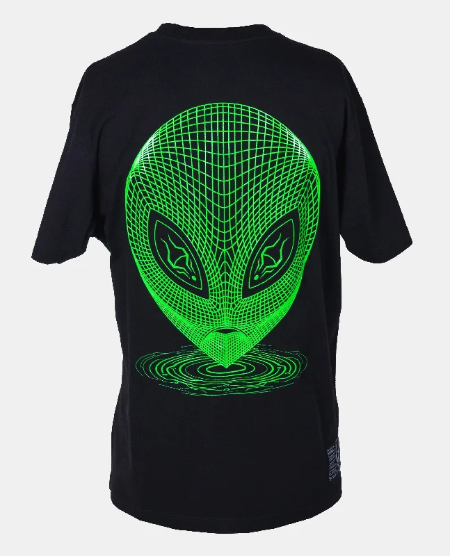 OVERSIZE ALIEN EYES T-SHIRT Feminine Women's Soft 