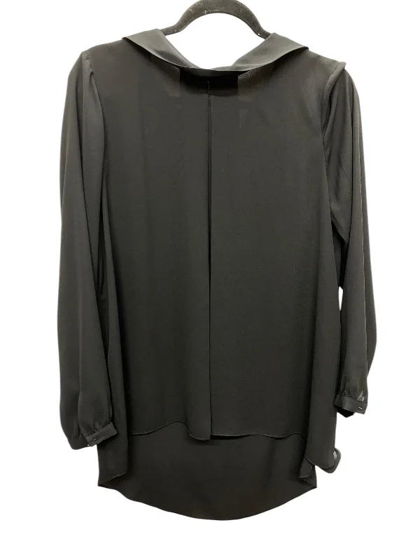 Top Long Sleeve By Vince Camuto In Black, Size: M Elegant Women's Formal 