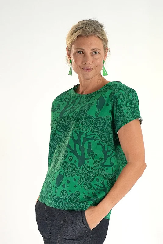 Tilly Top Mikko Emerald Monochromatic All - in - one