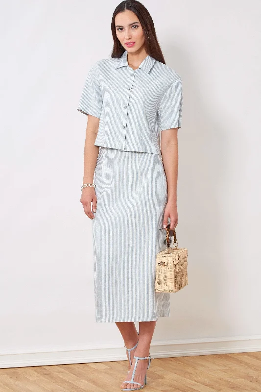New Look Sewing Pattern 6697 Top and Skirt Traditional Women's Wool