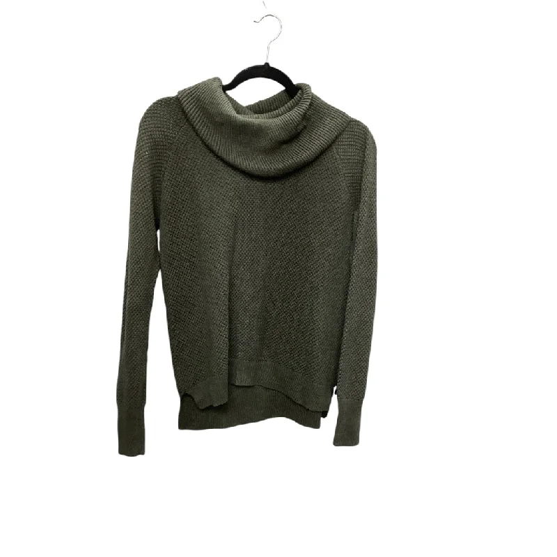 Top Long Sleeve By Max Studio In Green, Size: S Athletic Women's High - 