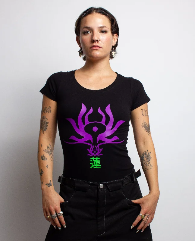 GIRLS LOTUS FLOWER T-SHIRT Streetwear Style for 