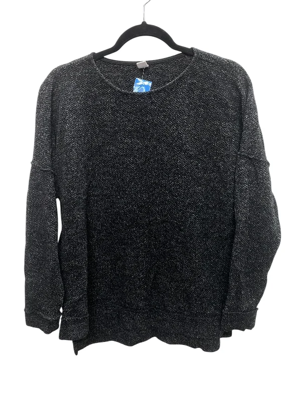 Top Long Sleeve By Clothes Mentor In Black, Size: M Relaxed Women's Beachy