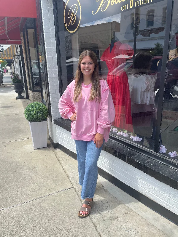 Pink Bubblegum Pull-over Earthy Women's 