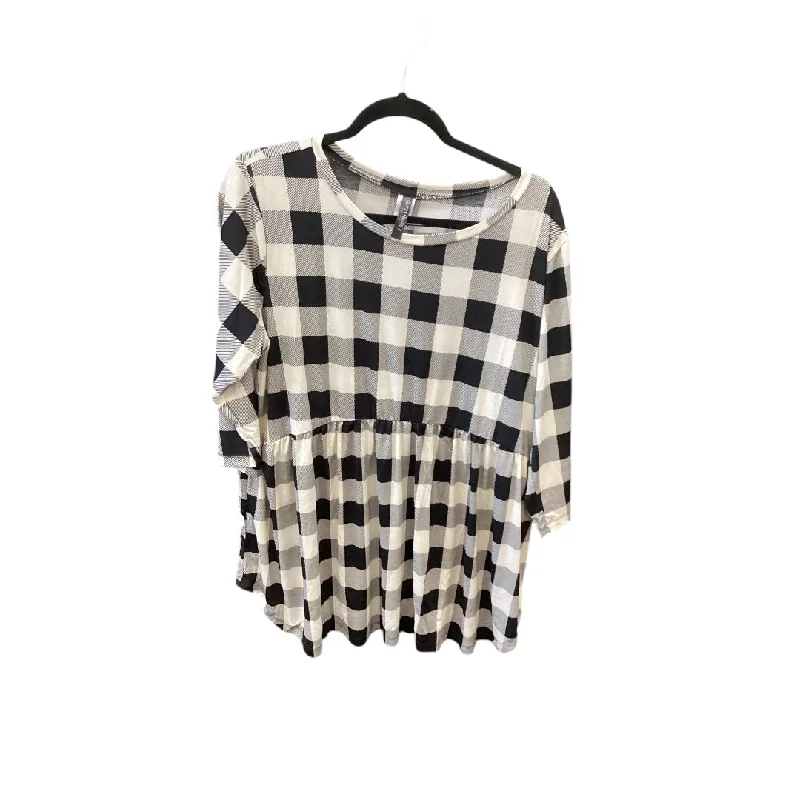 Top Long Sleeve By Clothes Mentor In Multi-colored, Size: 1x Artistic Women's Hand - painted