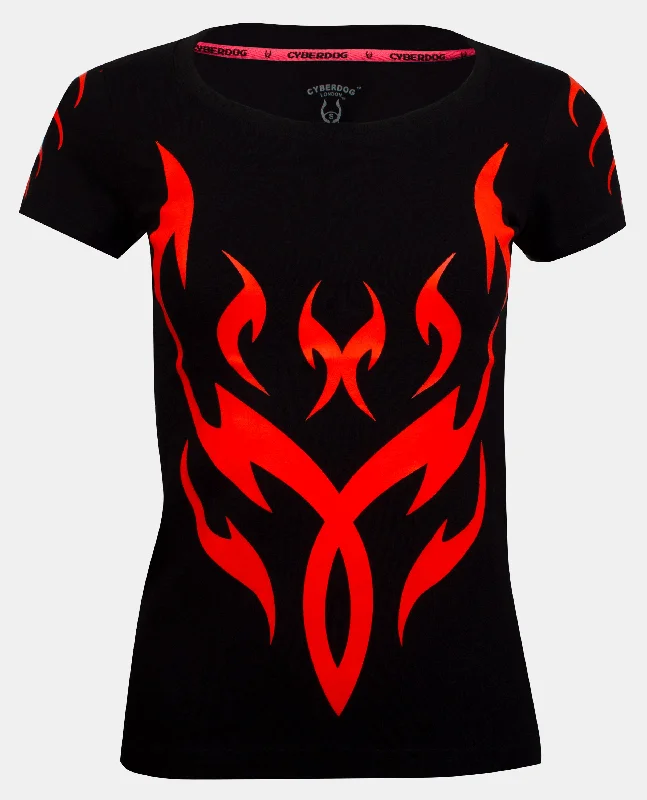 GIRLS TRIBAL PHOENIX T-SHIRT Dynamic Women's Moto