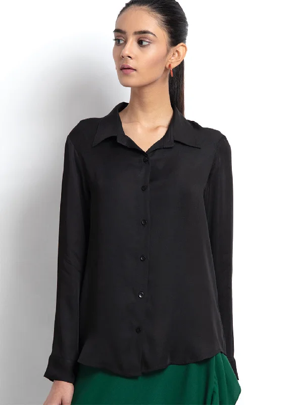 Classic black shirt Hip Women's Urban