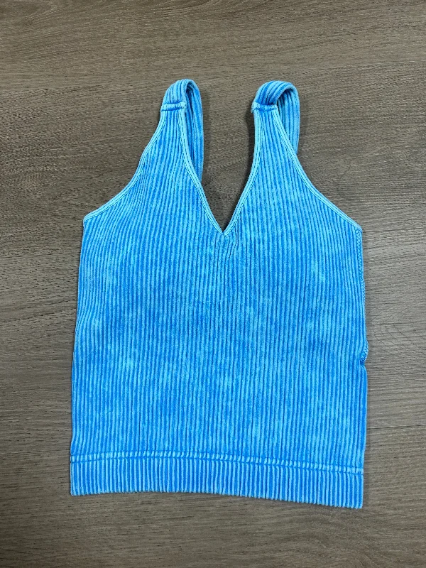 Sky blue v-cut padded bralette Sophisticated Women's 