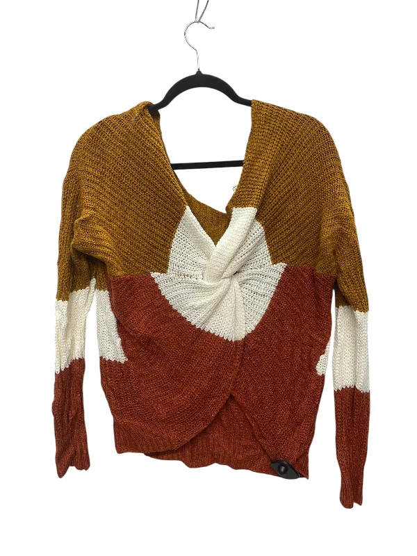 Sweater By Clothes Mentor In Multi-colored, Size: L Practical Women's Multi - 
