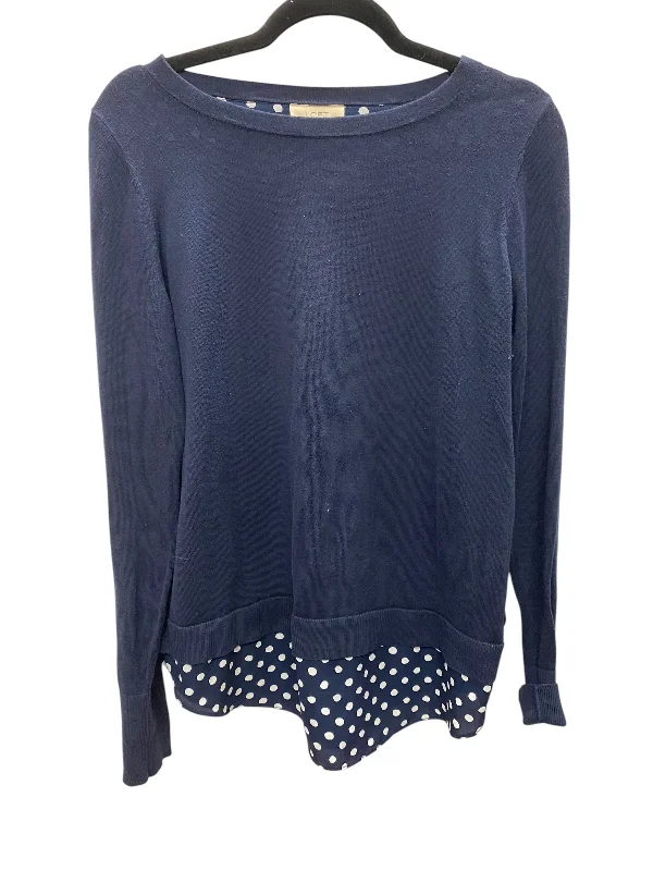 Top Long Sleeve By Loft In Blue, Size: S Earthy Women's 