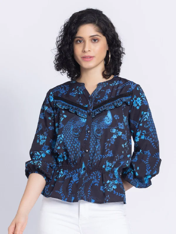 Bardot Top Bold Women's Animal Print