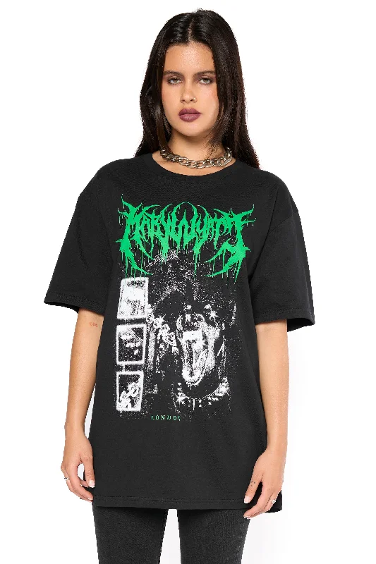 Nightcrawler Oversized Tee Vintage Women's 1970S 