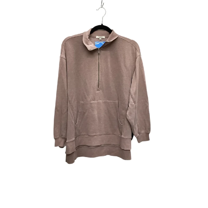 Sweatshirt Collar By Z Supply In Pink, Size: M purpose
